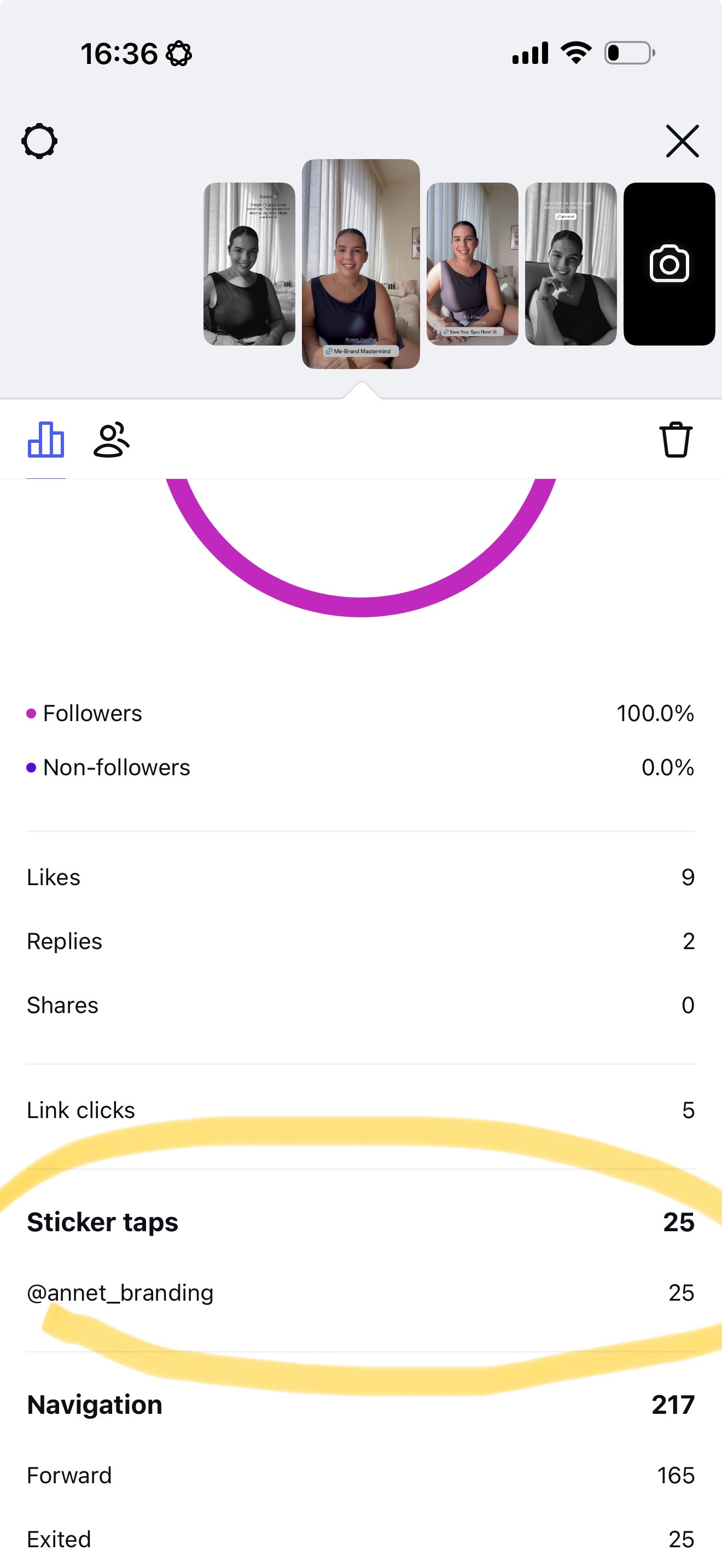 Instagram Story set designed to drive engagement, trust and direct interaction through authentic, relatable storytelling.